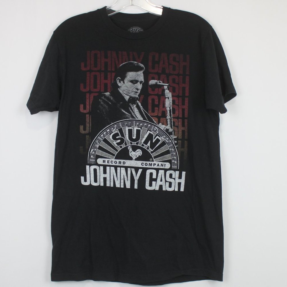 Johnny Cash Sun Records size medium short sleeve shirt 100% cotton